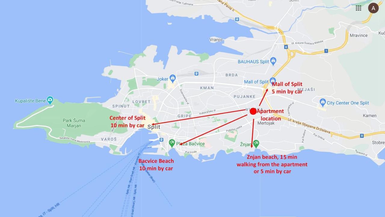 Apartment Alduk Split Zewnętrze zdjęcie